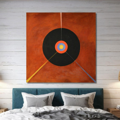 Il Cigno N. 18 Hilma af Klint hak25 quadro stampato su tela