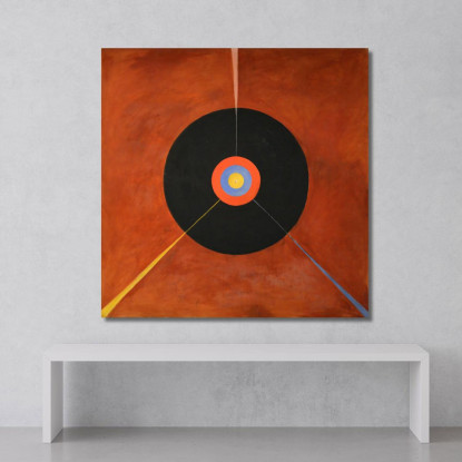 Il Cigno N. 18 Hilma af Klint hak25 quadro stampato su tela