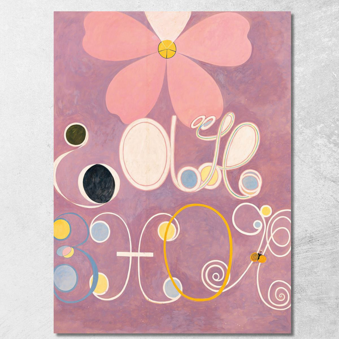 I Dieci Più Grandi N. 5 Dell'Età Adulta Hilma af Klint hak29 quadro stampato su tela I Dieci Più Grandi N. 5 Dell'Età Adulta Hilma af Klint hak29 quadro stampato su tela
