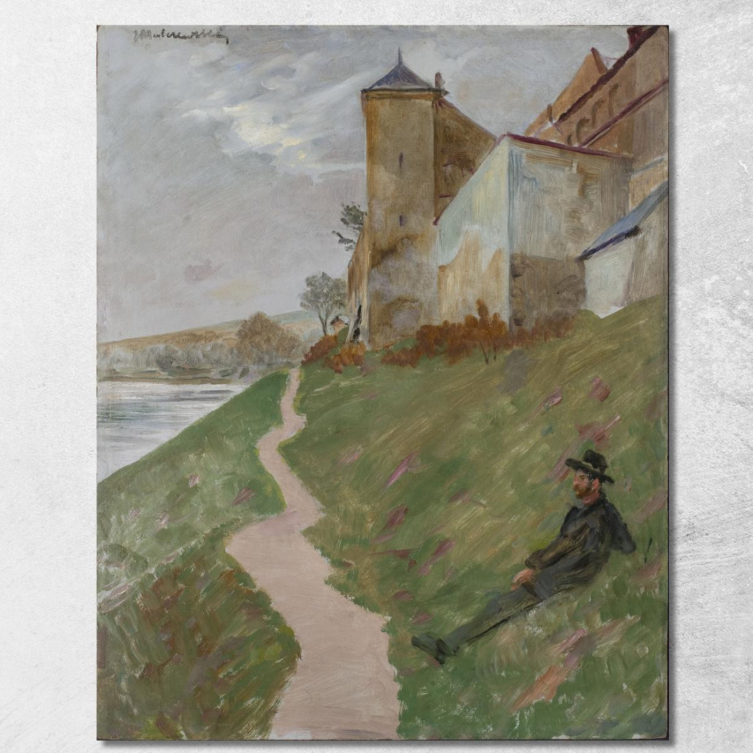 Sulla Collina Del Monastero Dei Norbertini Jacek Malczewski jml7 quadro stampato su tela Sulla Collina Del Monastero Dei Norbertini Jacek Malczewski jml7 quadro stampato su tela