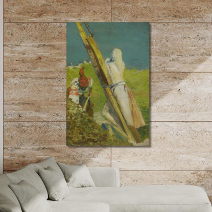 Allo Shadoof Jacek Malczewski jml8 quadro stampato su tela