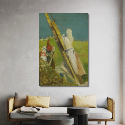 Allo Shadoof Jacek Malczewski jml8 quadro stampato su tela