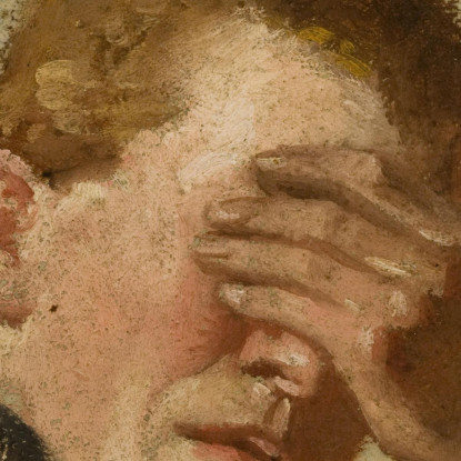 Ragazzo Che Si Copre Gli Occhi Jacek Malczewski jml11 quadro stampato su tela