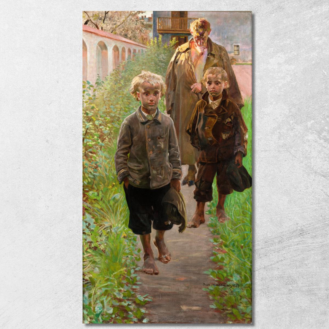 I Miei Modelli Jacek Malczewski jml67 quadro stampato su tela I Miei Modelli Jacek Malczewski jml67 quadro stampato su tela