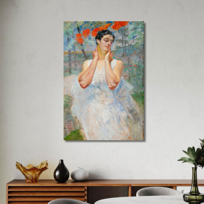 Ritratto Di Una Donna Con Sorba Jacek Malczewski jml77 quadro stampato su tela