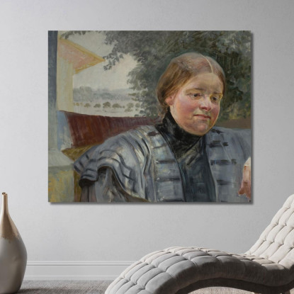 Ritratto Di Suor Helena Jacek Malczewski jml93 quadro stampato su tela