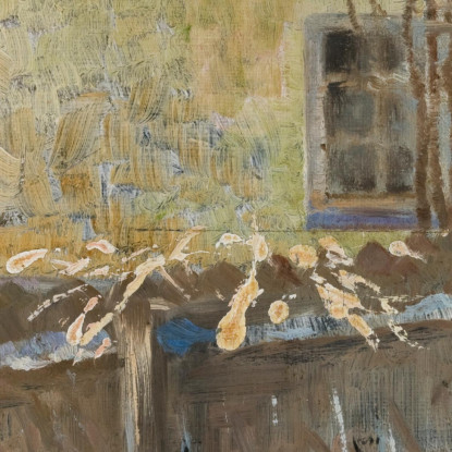 Paesaggio Invernale Jacek Malczewski jml144 quadro stampato su tela