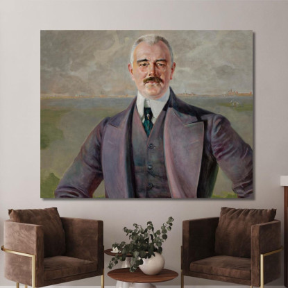 Ritratto Di J. Armolowicz Jacek Malczewski jml160 quadro stampato su tela