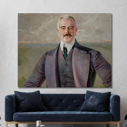 Ritratto Di J. Armolowicz Jacek Malczewski jml160 quadro stampato su tela