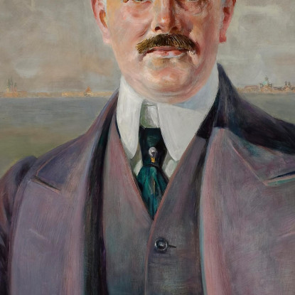 Ritratto Di J. Armolowicz Jacek Malczewski jml160 quadro stampato su tela