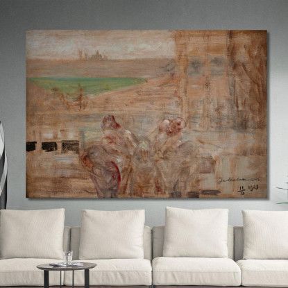 Il Pozzo Avvelenato Jacek Malczewski jml175 quadro stampato su tela
