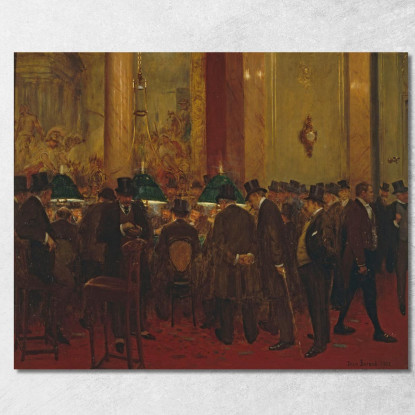 Nel Cerchio Jean Béraud jbr5 quadro stampato su tela