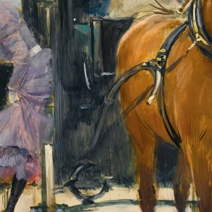 Giovane Donna Che Esce Da Una Cabina Jean Béraud jbr29 quadro stampato su tela