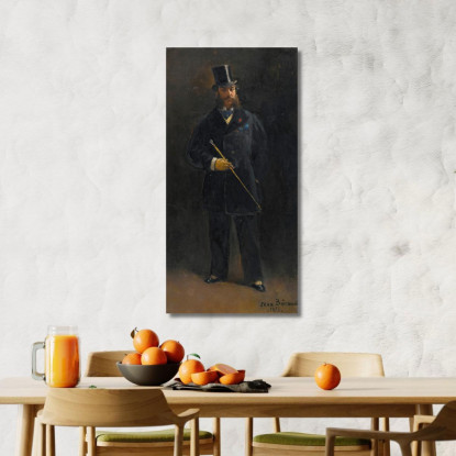 Il Gentiluomo Jean Béraud jbr58 quadro stampato su tela