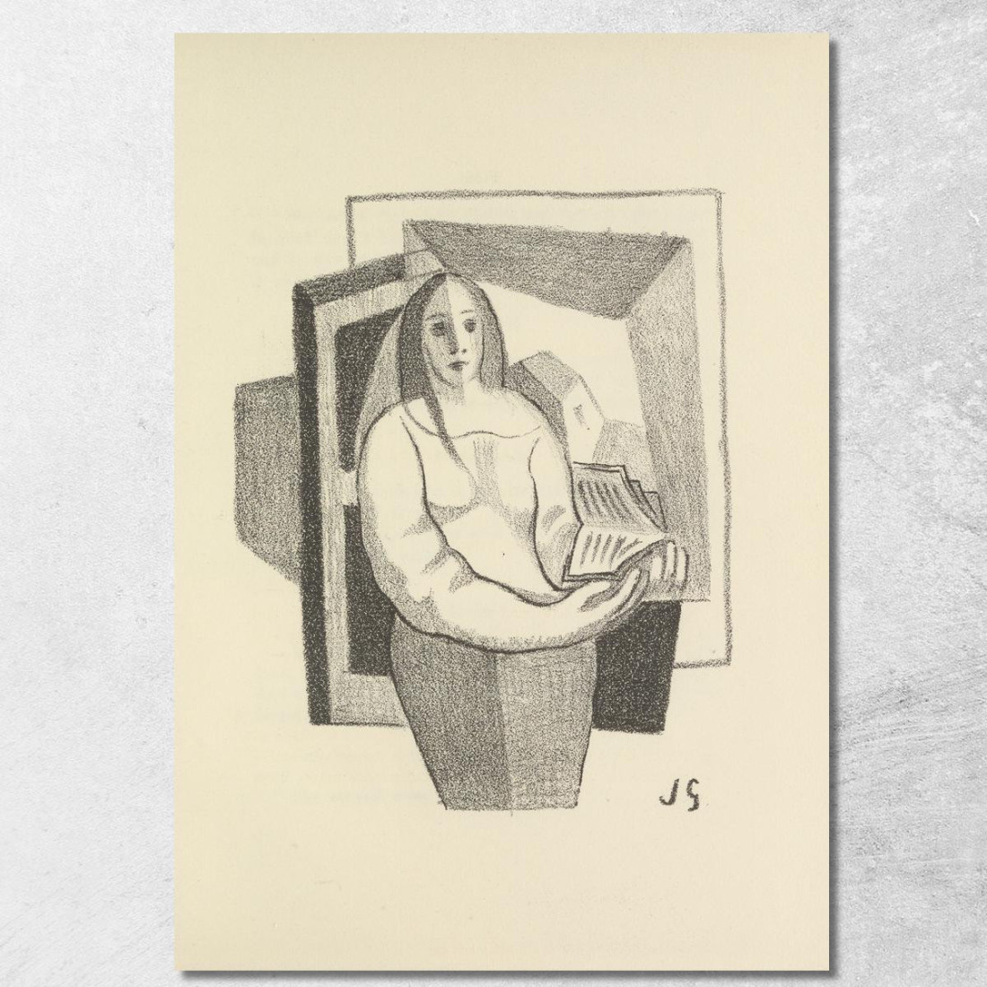 Come Una Moglie Ha Una Mucca 1 Juan Gris jgr4 quadro stampato su tela Come Una Moglie Ha Una Mucca 1 Juan Gris jgr4 quadro stampato su tela