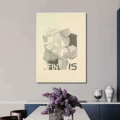 Come Moglie Ha Una Mucca 4 Juan Gris jgr7 quadro stampato su tela