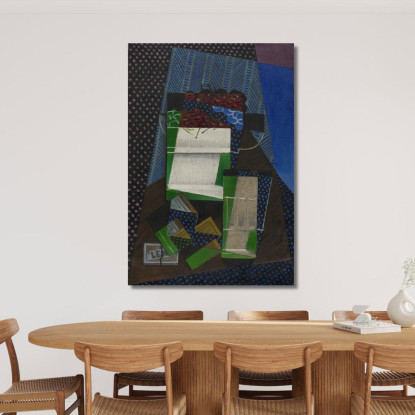 Ciliegie Juan Gris jgr16 quadro stampato su tela