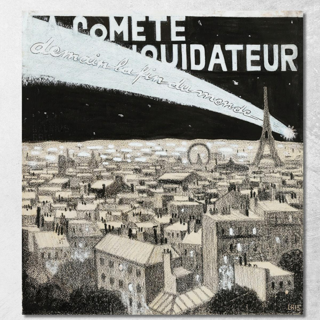 La Cometa Liquidatrice Juan Gris jgr35 quadro stampato su tela La Cometa Liquidatrice Juan Gris jgr35 quadro stampato su tela