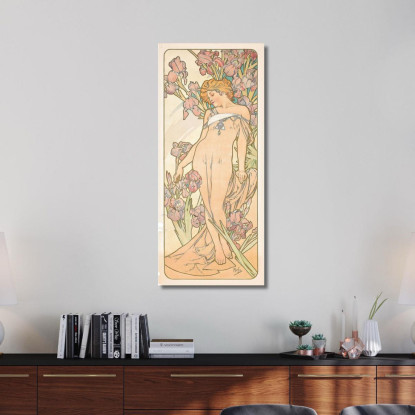 Il Loro È Alphonse Mucha amu119 quadro stampato su tela