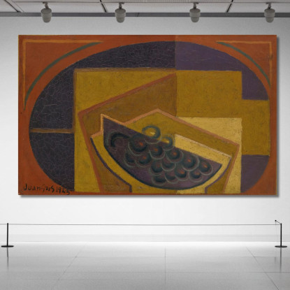 L'Uva Nera Juan Gris jgr45 quadro stampato su tela