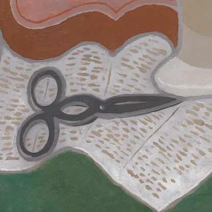 Le Forbici Juan Gris jgr46 quadro stampato su tela