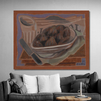 Fichi Juan Gris jgr48 quadro stampato su tela
