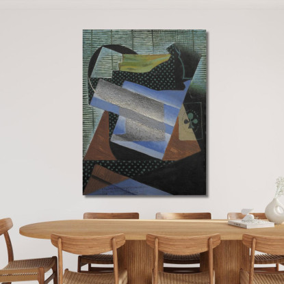 Natura Morta Juan Gris jgr62 quadro stampato su tela