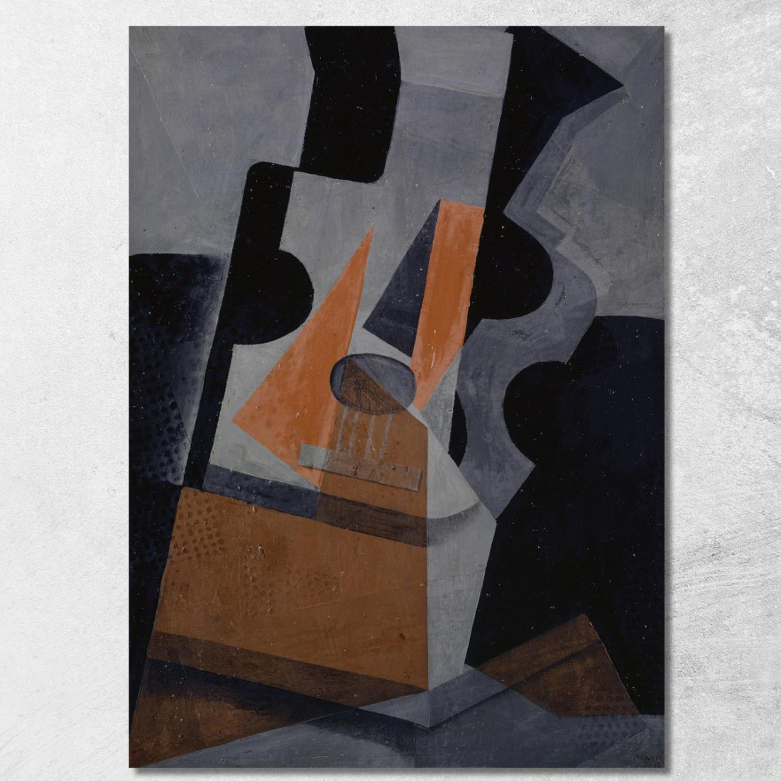 La Chitarra Natura Morta Con Chitarra Juan Gris jgr69 quadro stampato su tela La Chitarra Natura Morta Con Chitarra Juan Gris jgr69 quadro stampato su tela