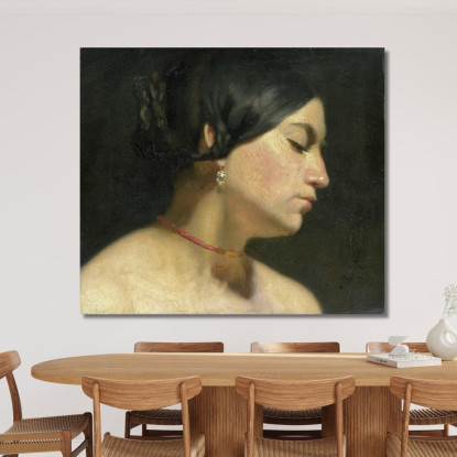 Maria Maddalena Lawrence Alma-Tadema lat27 quadro stampato su tela