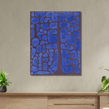 Tarda Serata Guardando Fuori Dal Bosco Paul Klee pkl50 quadro stampato su tela
