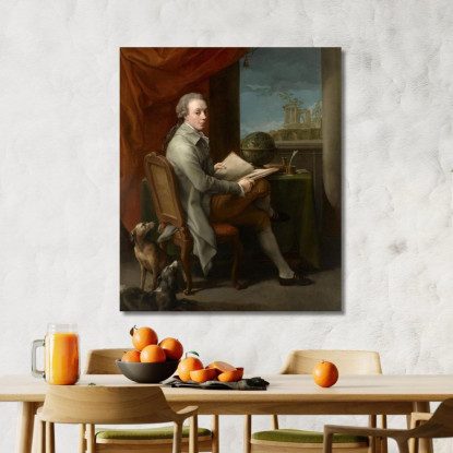 Thomas Tayleur Primo Marchese Di Headfort Pompeo Batoni pbt54 quadro stampato su tela