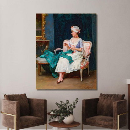 Aline Raimundo de Madrazo y Garreta rmg9 quadro stampato su tela