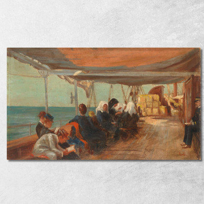 A Bordo Della Nave Theodoros Ralli trl23 quadro stampato su tela