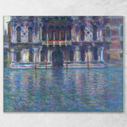 Palazzo Contarini 1908 Claude Monet mnt5 quadro stampato su tela