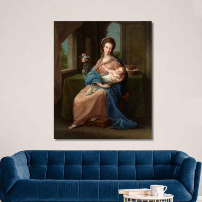 Mary Taylour Viscountess Of Headfort, Später Gräfin Von Bective Und Marquise Von Headfort Pompeo Batoni drucken auf leinwand
