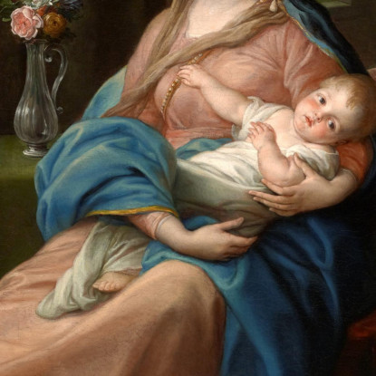 Mary Taylour Viscontessa Di Headfort In Seguito Contessa Di Bective E Marchesa Di Headfort Pompeo Batoni quadro stampato su tela