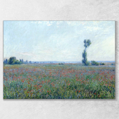 Campo Di Papaveri 1881 Claude Monet mnt46 quadro stampato su tela