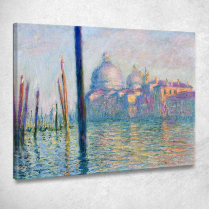 Il Canal Grande A Venezia 1908 Claude Monet mnt74 quadro stampato su tela