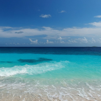 Quadro Paesaggio Mare Veduta Del Mare Cristallino E Spiaggia seal6 quadro stampato su tela