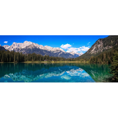 Mountains Painting Snow-Capped Mountains Piercing The Mists With Jagged Peaks And Rocky Structures canvas print