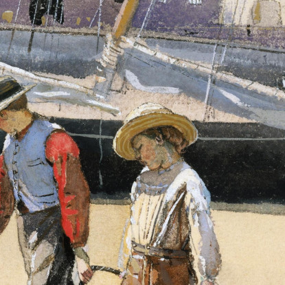 Una Canasta De Almejas Winslow Homer cuadro en lienzo