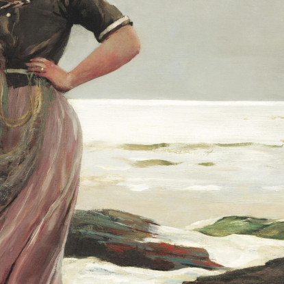 Ein Licht Auf Dem Meer Winslow Homer drucken auf leinwand