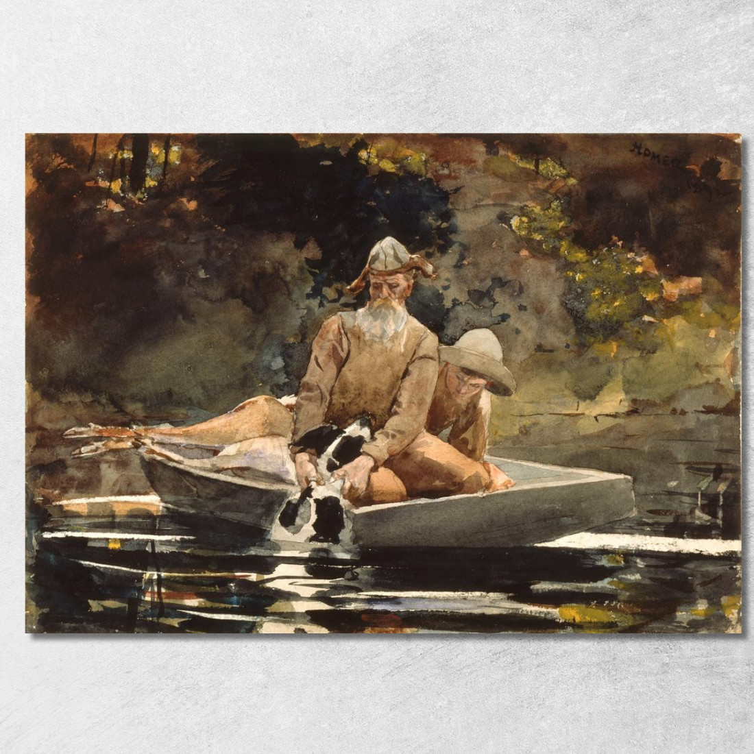 After The Hunt Winslow Homer canvas print After The Hunt Winslow Homer canvas print