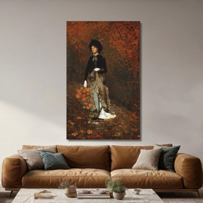 Herbst Winslow Homer drucken auf leinwand