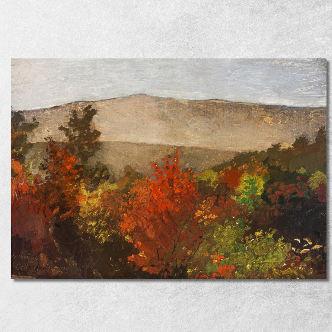 Copas De Los Árboles De Otoño Winslow Homer cuadro en lienzo