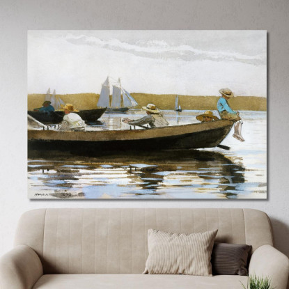 Boys In A Dory Winslow Homer canvas print