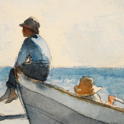 Die Jungs Von Dory 2 Winslow Homer drucken auf leinwand