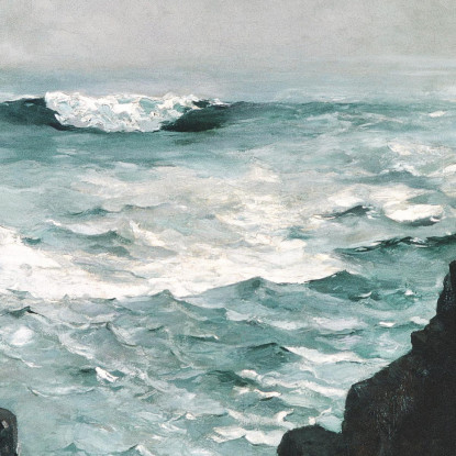 Roccia Del Cannone Winslow Homer quadro stampato su tela