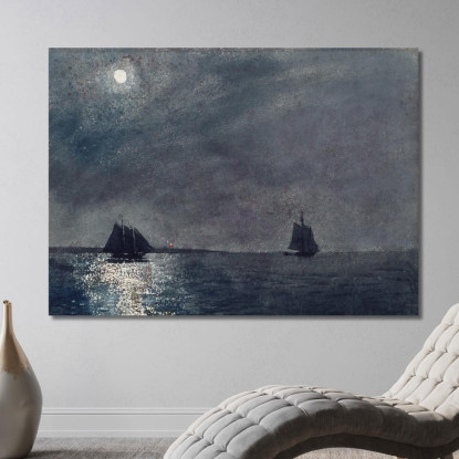 Leuchtturm Von Eastern Point Winslow Homer drucken auf leinwand
