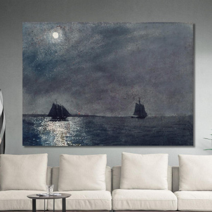 Luce Del Punto Orientale Winslow Homer quadro stampato su tela
